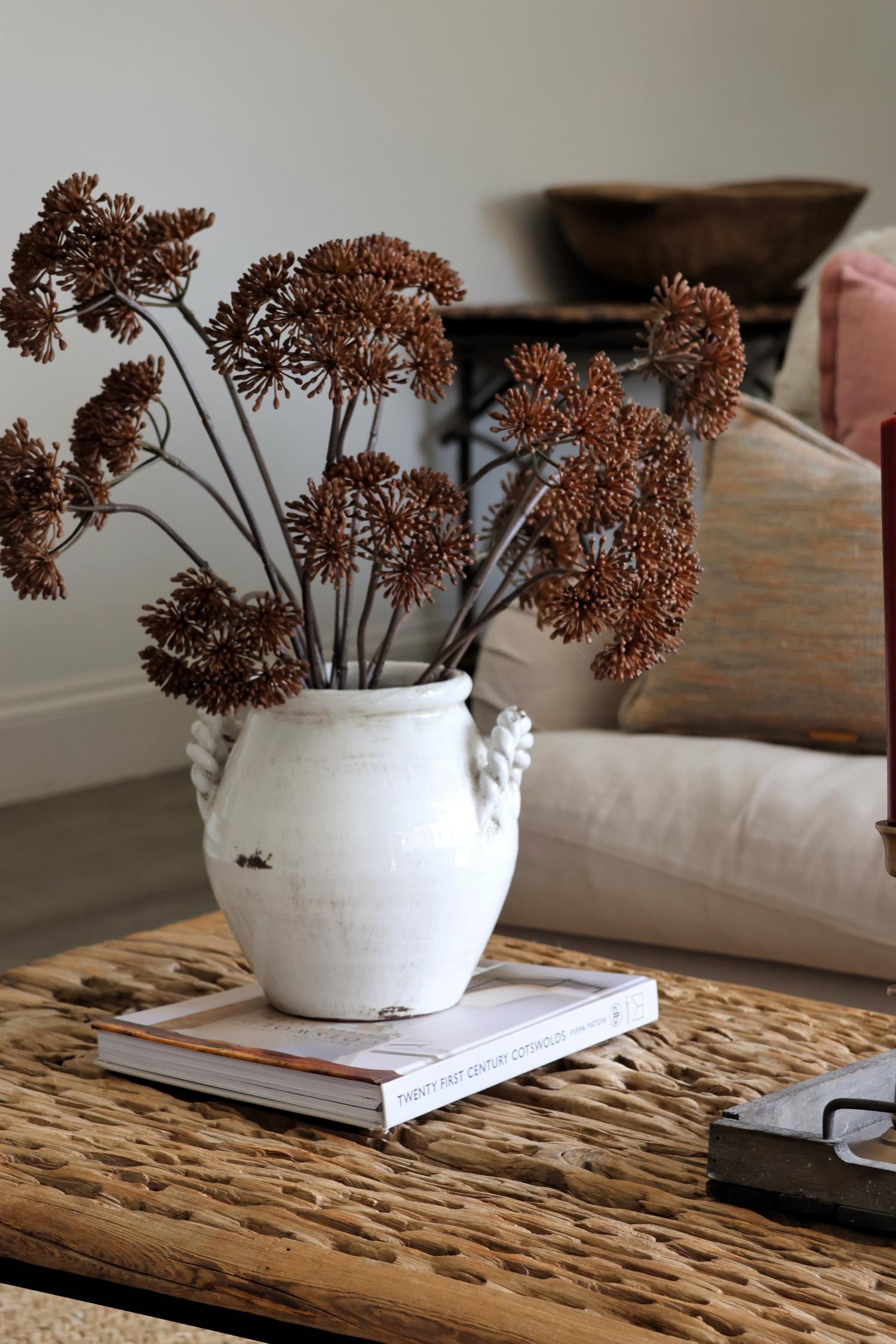 Faux Dried Angelica Spray