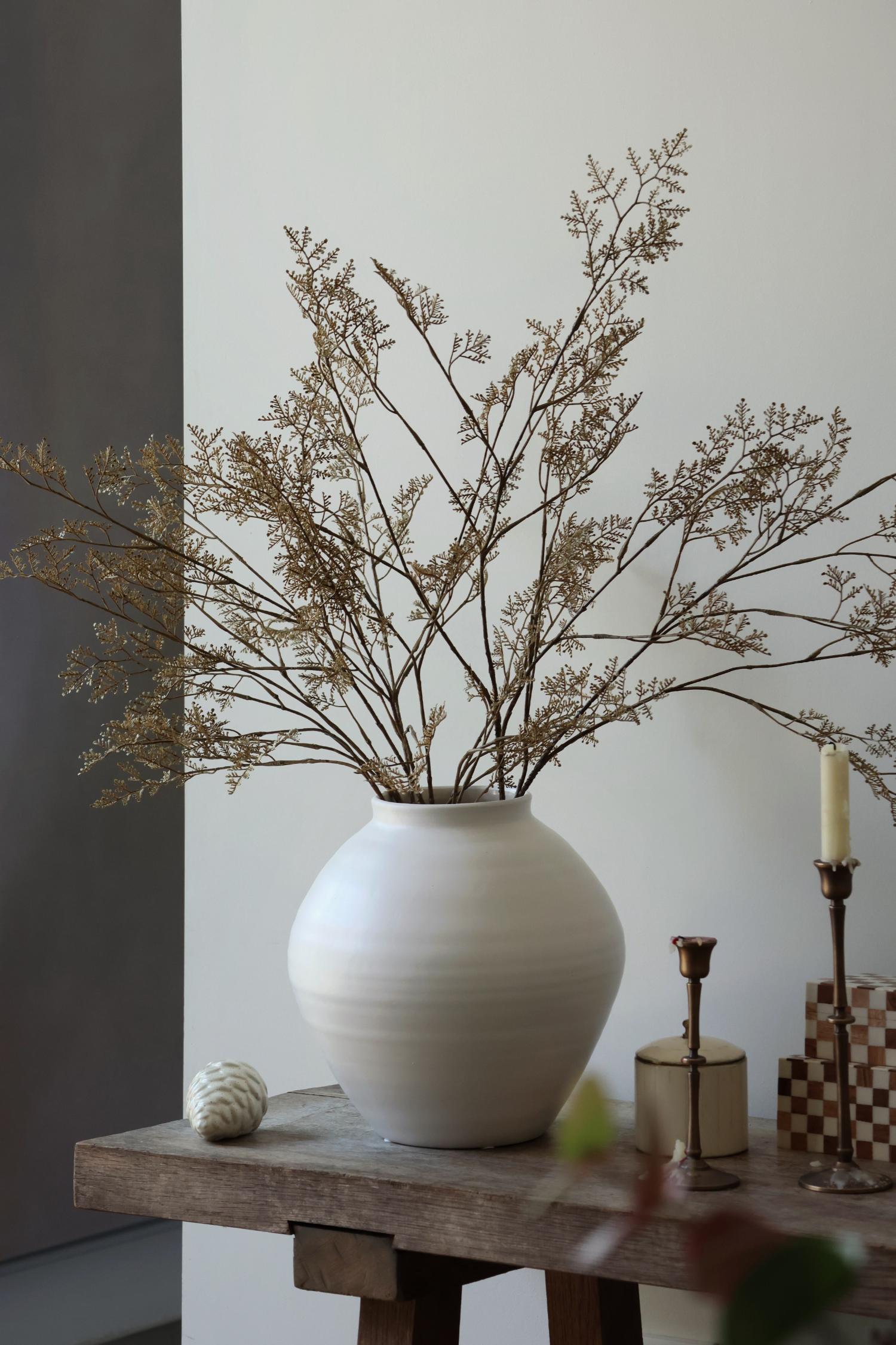 Faux Dried Limonium Spray