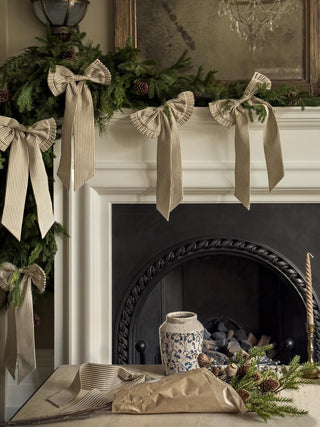Faux Mixed Foliage & Pinecone Garland - 200cm