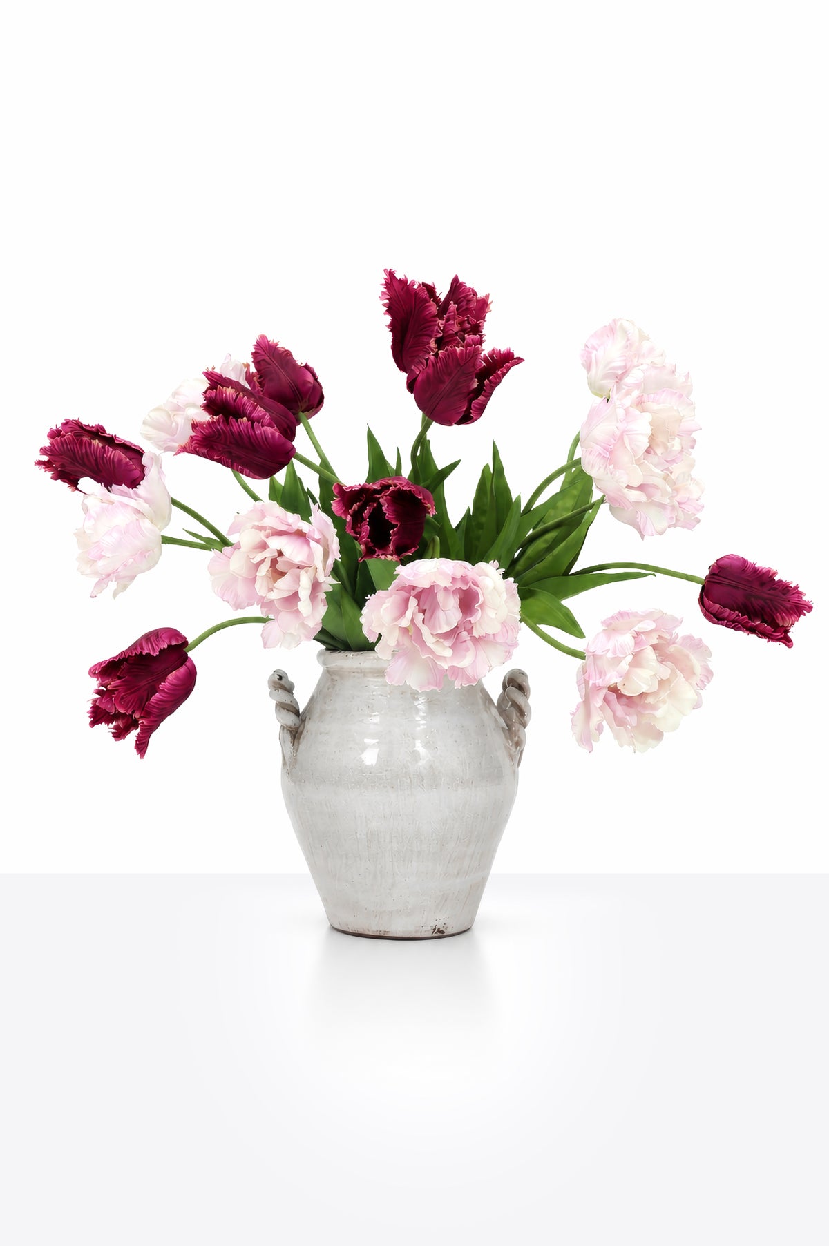 Faux Purple Tulip Arrangement