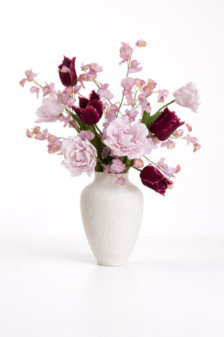 The Lilac Bouquet & Vase Gift Bundle