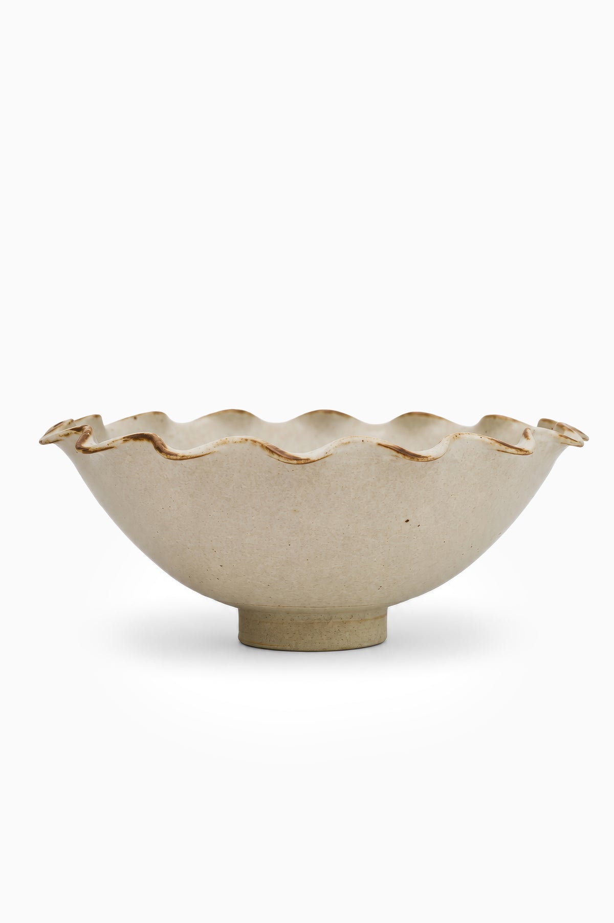 Ruffled Edged Bowl