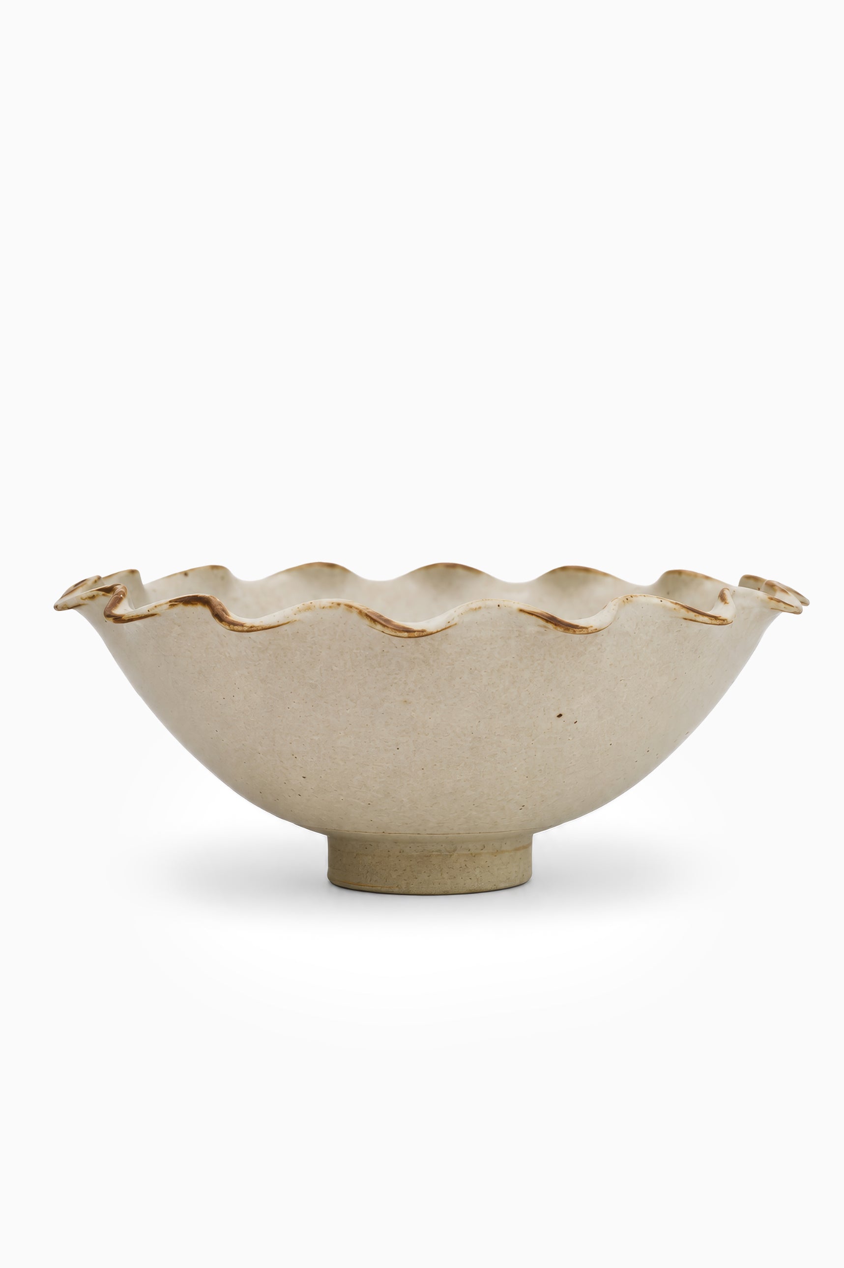 Ruffled Edged Bowl