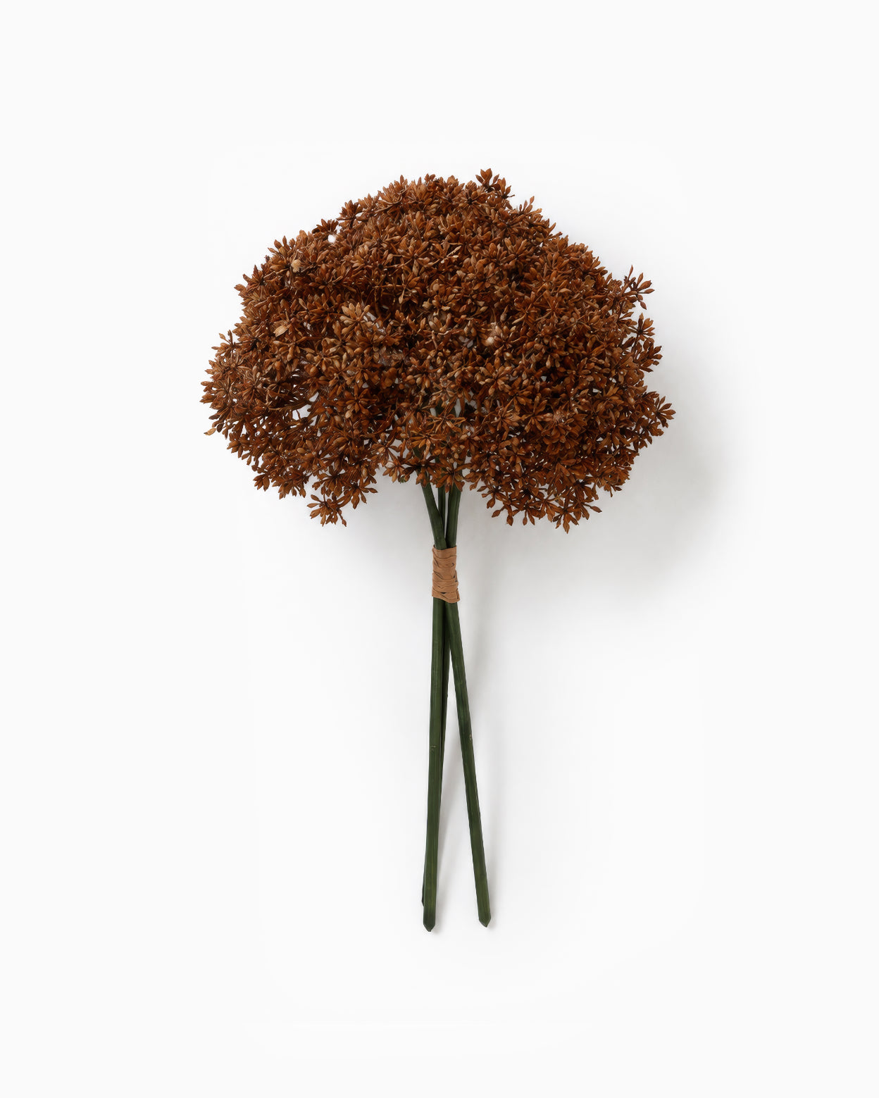 Artificial Brown Sedum Seed Head Bunch