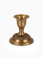 Brass Yoxford Candle Holder on white