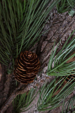 artificial green pine branches 