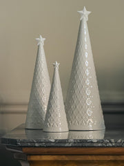 White Ceramic Christmas Tree