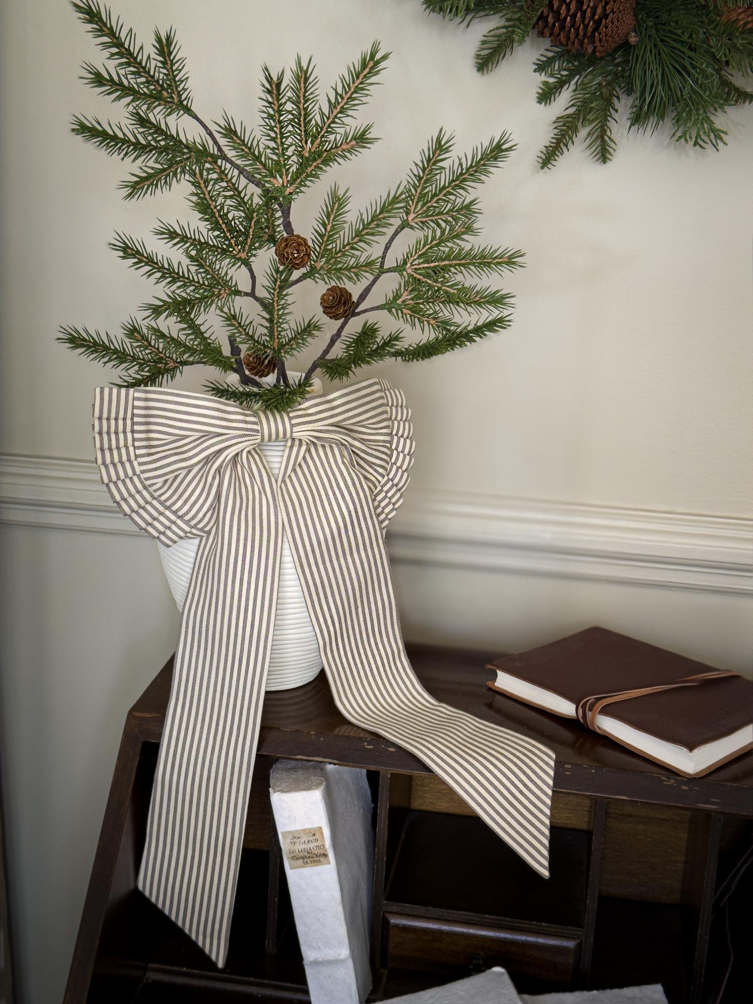Faux Nordman Fir Branch