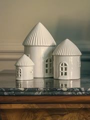 White Ceramic House